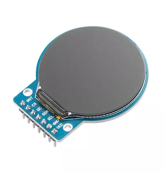 GC9A01 1.28 inç 240x240 yuvarlak IPS TFT LCD ekran modülü